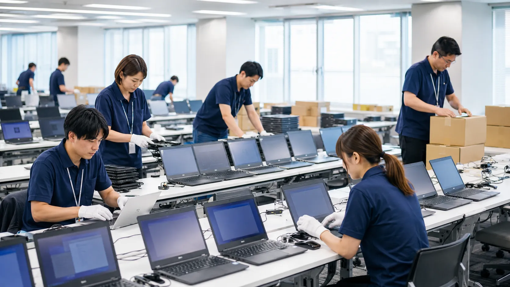 PC展開・保守業務